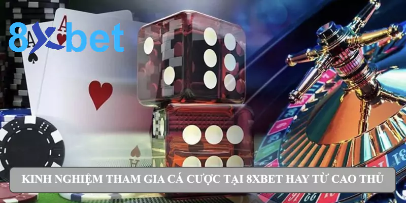 Cá cược - Hướng dẫn chi tiết nhất dành cho người mới bắt đầu Kinh nghiệm tham gia cá cược tại 8xbet hay từ cao thủ